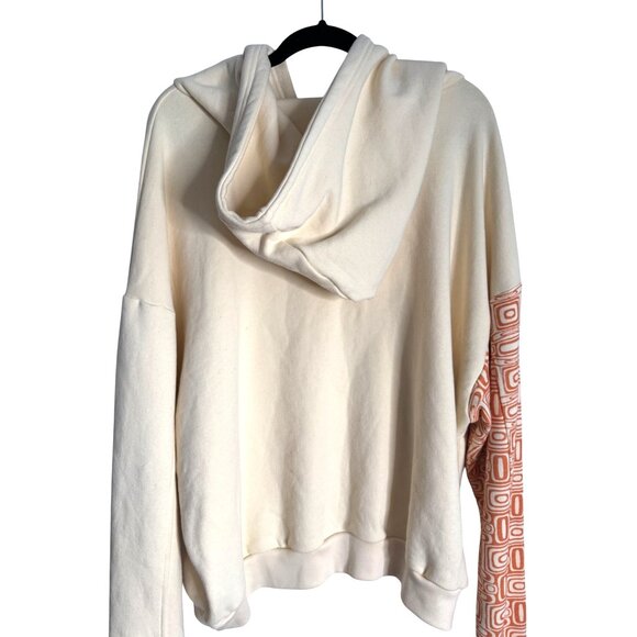 2/$25 NWOT Solely Oversized Small/Medium Hoodie Sweatshirt Cream - Picture 9 of 13